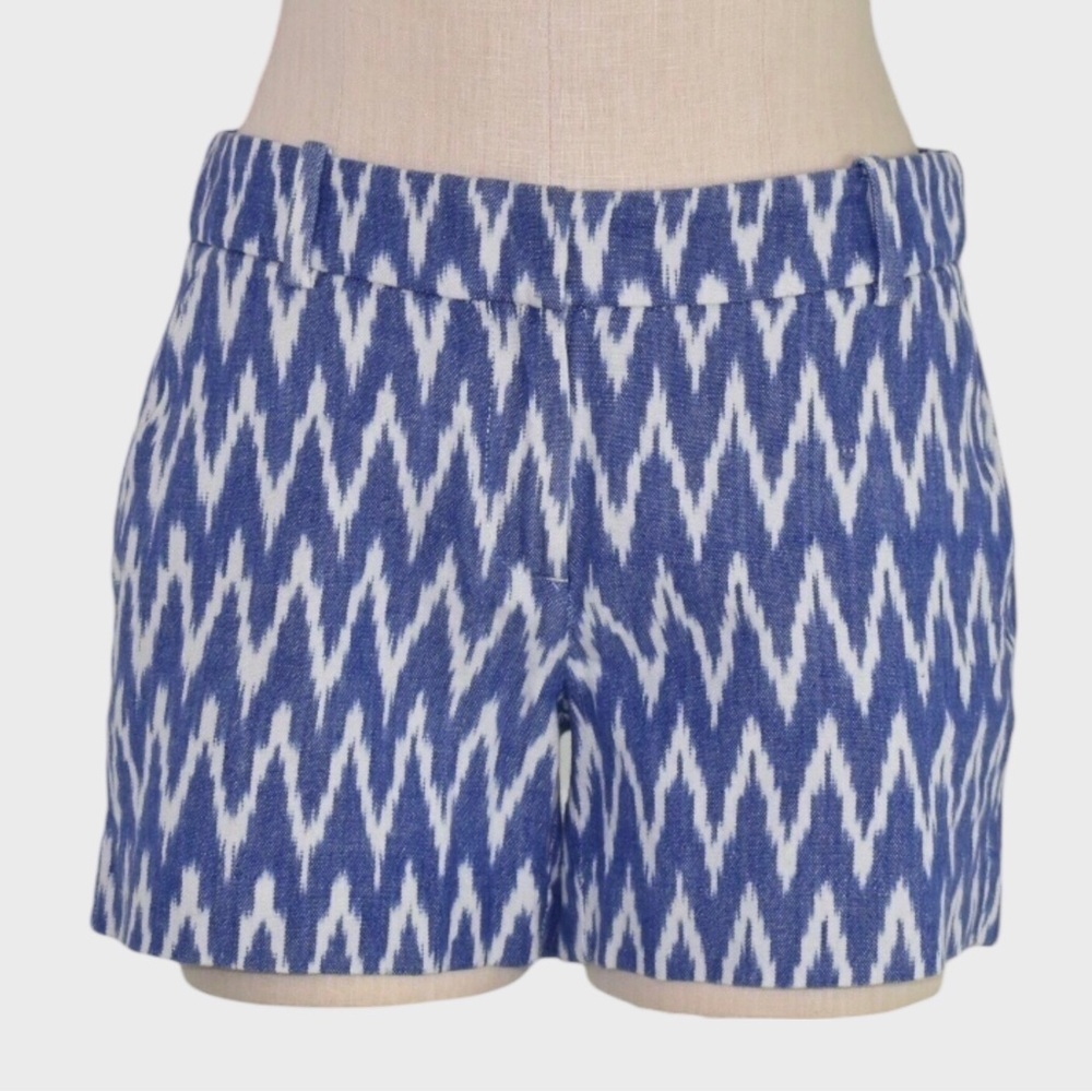 J Crew Ikat Print Cotton Shorts